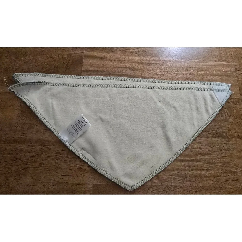 Lila & Jack Baby Bandana Bib Set Sage Green Cotton Blend Drool‎ Bibs 2pk